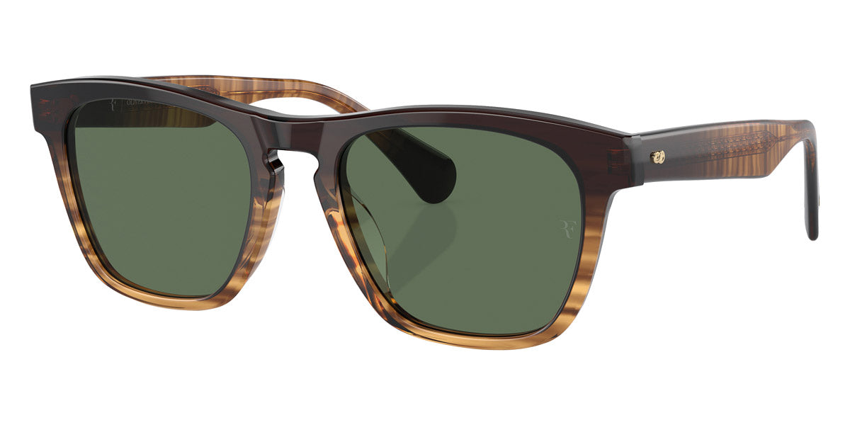 Oliver Peoples® R-3 OV5555SU 13929A 51 Sunglasses - Cortado/Root Beer / G-15 Polarized