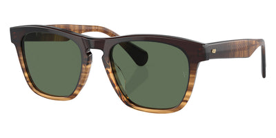 Oliver Peoples® R-3 OV5555SU 13929A 51 Sunglasses - Cortado/Root Beer / G-15 Polarized