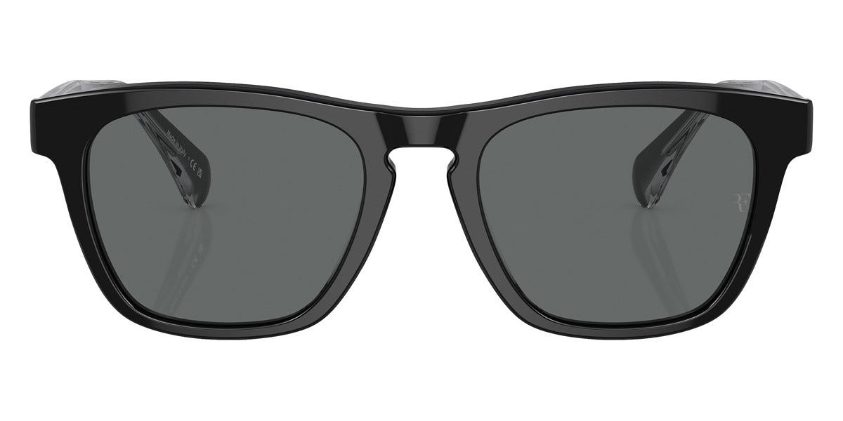 Oliver Peoples® R-3 OV5555SU 149281 51 Sunglasses - Black/Crystal / Gray Polarized Mirrored
