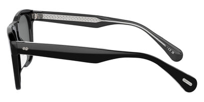 Oliver Peoples® R-3 OV5555SU 149281 51 Sunglasses - Black/Crystal / Gray Polarized Mirrored