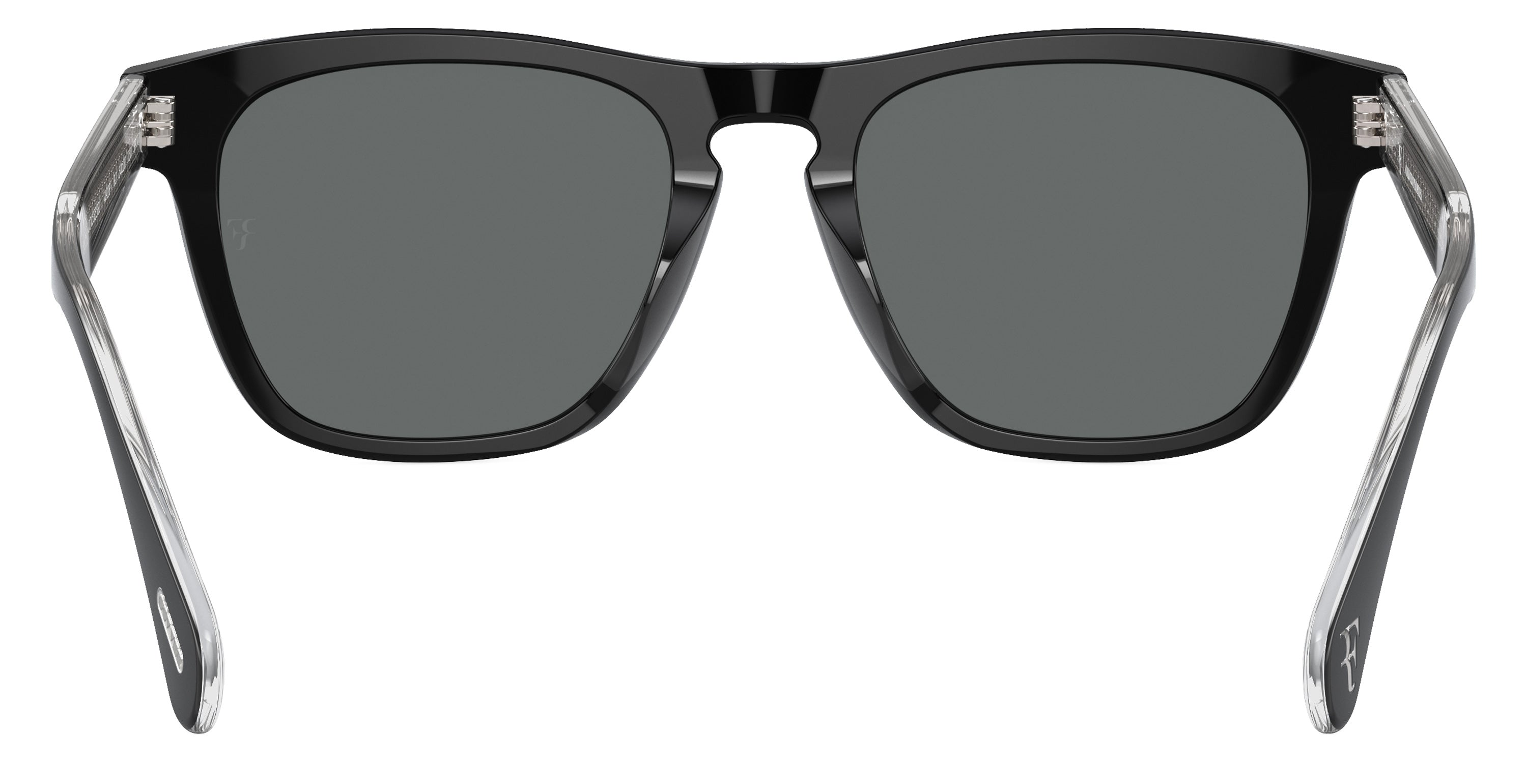 Oliver Peoples® R-3 OV5555SU 149281 51 Sunglasses - Black/Crystal / Gray Polarized Mirrored