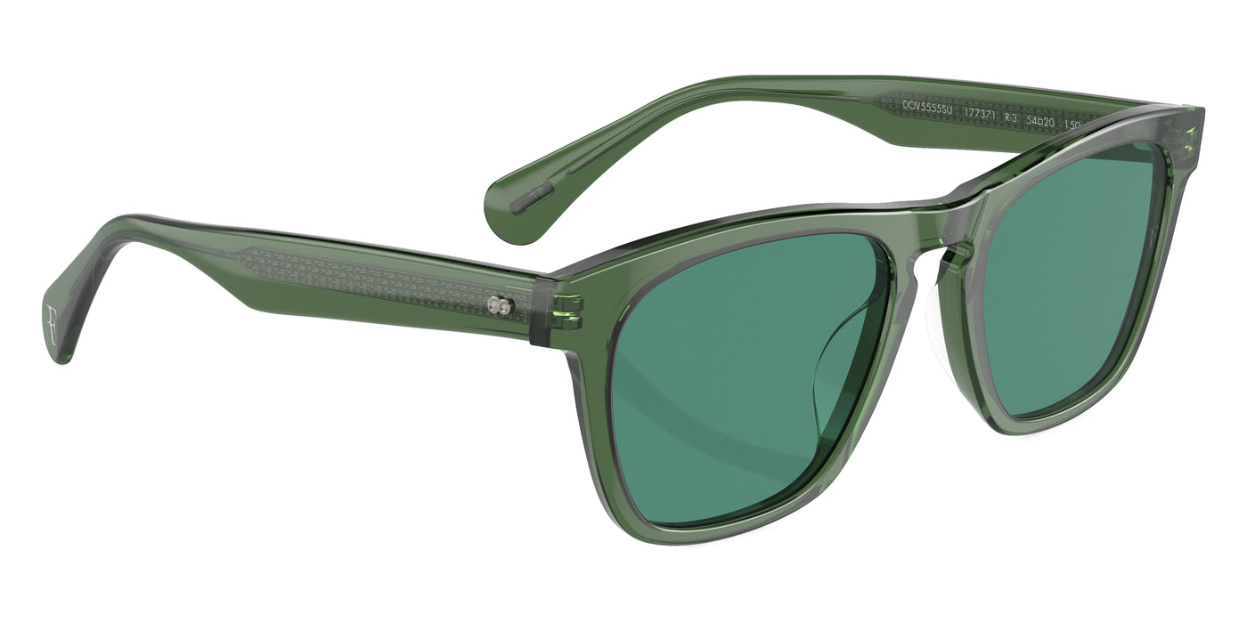 Oliver Peoples® R-3 OV5555SU 177371 51 Sunglasses - Ryegrass / Forest
