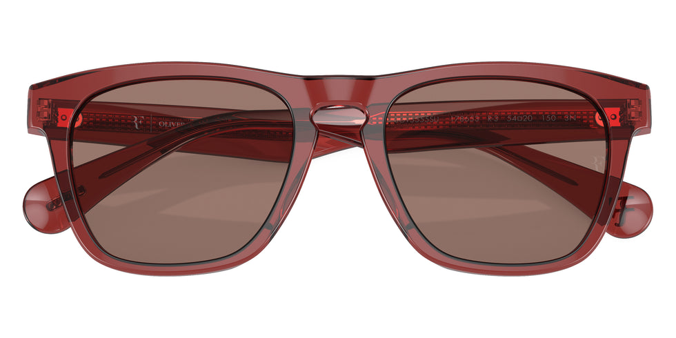 Oliver Peoples® R-3 OV5555SU 178653 51 Sunglasses - Brick / Sierra