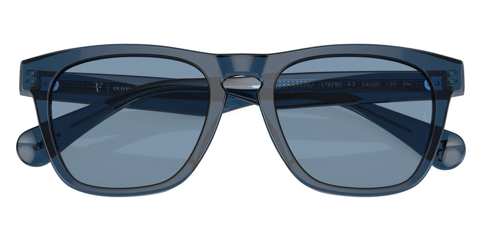 Oliver Peoples® R-3 OV5555SU 178780 51 Sunglasses - Blue Ash/Marine / Marine