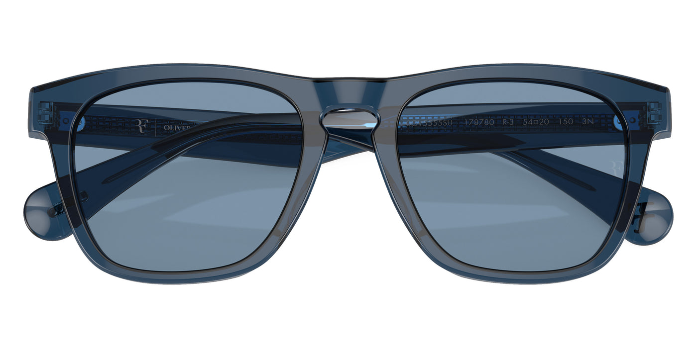 Oliver Peoples® R-3 OV5555SU 178780 51 Sunglasses - Blue Ash/Marine / Marine