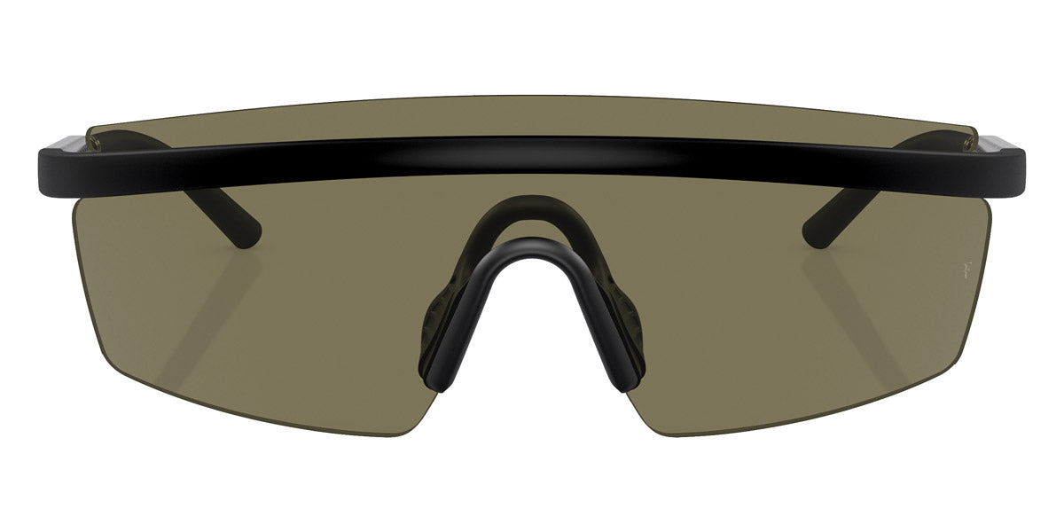 Oliver Peoples® R-4 OV5556S 70012 35 Sunglasses - Semi-Matte Black/Crystal Silver / G-15