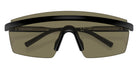 Oliver Peoples® R-4 OV5556S 70012 35 Sunglasses - Semi-Matte Black/Crystal Silver / G-15