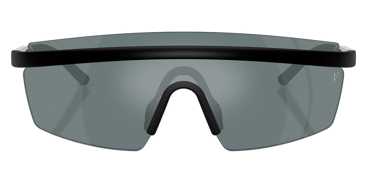 Oliver Peoples® R-4 OV5556S 70016G 35 Sunglasses - Semi Matte Black/Crystal/Silver / Black Mirrored