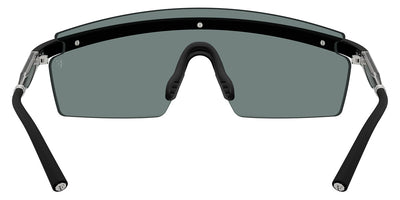 Oliver Peoples® R-4 OV5556S 70016G 35 Sunglasses - Semi Matte Black/Crystal/Silver / Black Mirrored