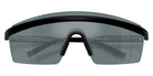 Oliver Peoples® R-4 OV5556S 70016G 35 Sunglasses - Semi Matte Black/Crystal/Silver / Black Mirrored