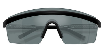 Oliver Peoples® R-4 OV5556S 70016G 35 Sunglasses - Semi Matte Black/Crystal/Silver / Black Mirrored