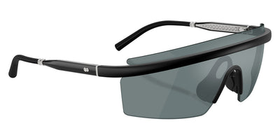 Oliver Peoples® R-4 OV5556S 70016G 35 Sunglasses - Semi Matte Black/Crystal/Silver / Black Mirrored