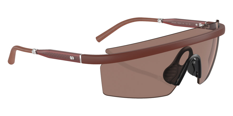 Oliver Peoples® R-4 OV5556S 700253 35 Sunglasses - Semi-Matte Brick/Brick Silver / Sierra