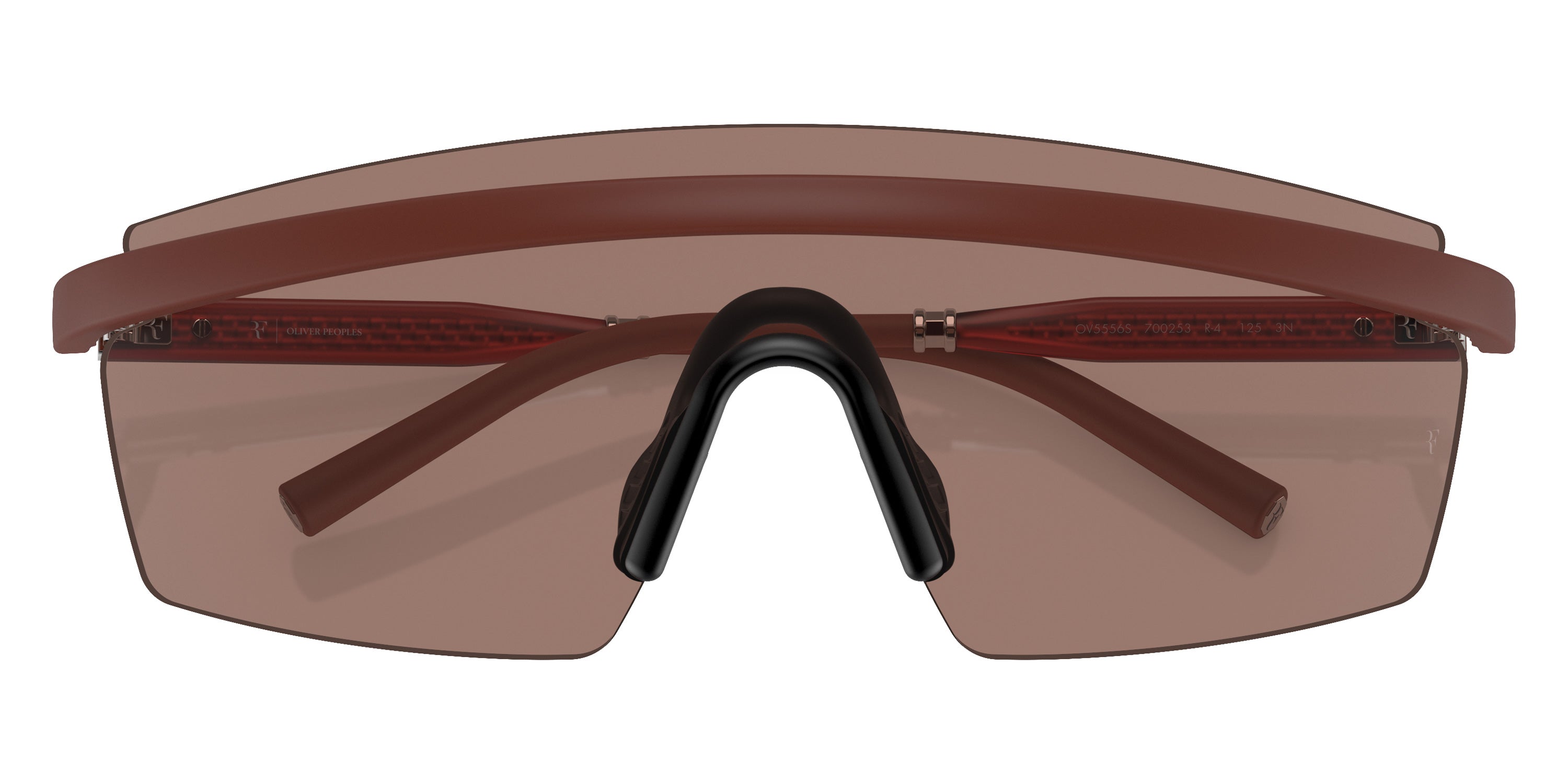 Oliver Peoples® R-4 OV5556S 700253 35 Sunglasses - Semi-Matte Brick/Brick Silver / Sierra
