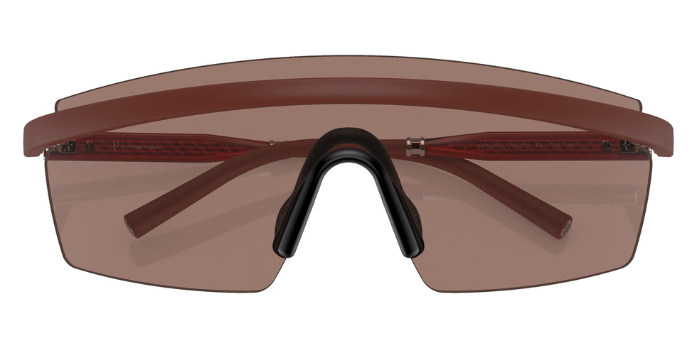 Oliver Peoples® R-4 OV5556S 700253 35 Sunglasses - Semi-Matte Brick/Brick Silver / Sierra