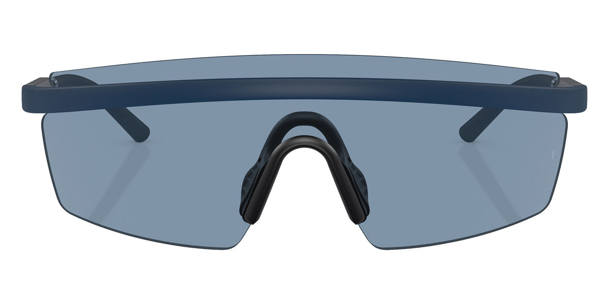 Oliver Peoples® R-4 OV5556S 700380 35 Sunglasses - Semi-Matte Blue Ash/Blue Ash Silver / Marine