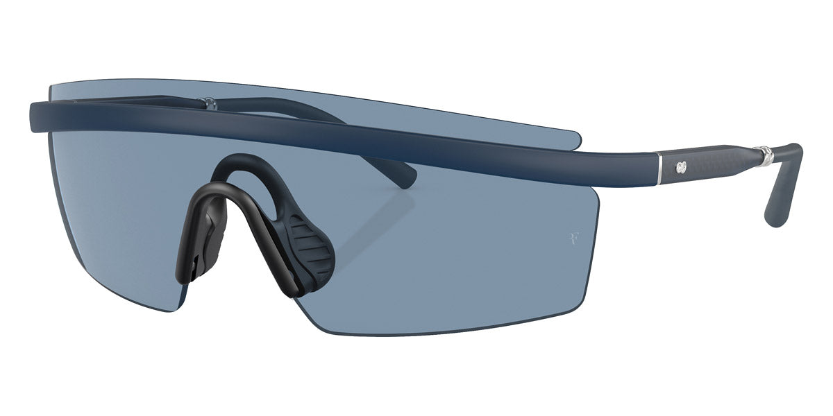 Oliver Peoples® R-4 OV5556S 700380 35 Sunglasses - Semi-Matte Blue Ash/Blue Ash Silver / Marine