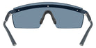 Oliver Peoples® R-4 OV5556S 700380 35 Sunglasses - Semi-Matte Blue Ash/Blue Ash Silver / Marine