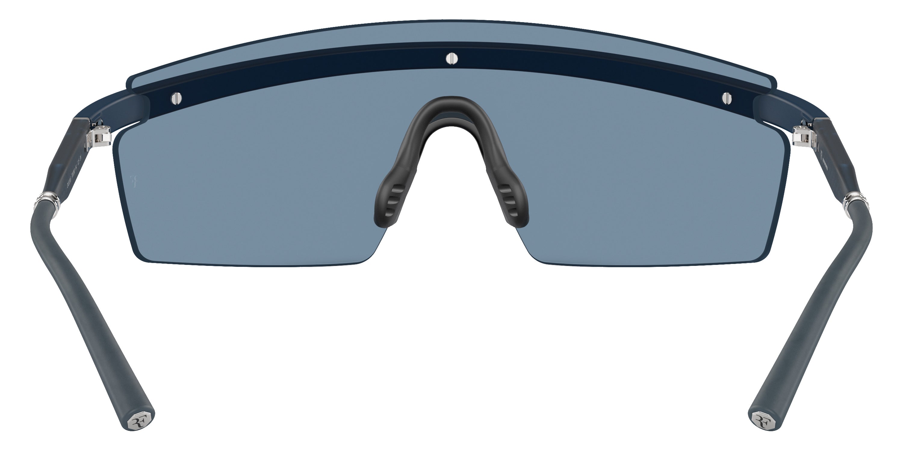 Oliver Peoples® R-4 OV5556S 700380 35 Sunglasses - Semi-Matte Blue Ash/Blue Ash Silver / Marine