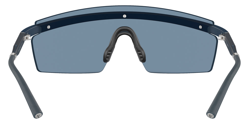 Oliver Peoples® R-4 OV5556S 700380 35 Sunglasses - Semi-Matte Blue Ash/Blue Ash Silver / Marine