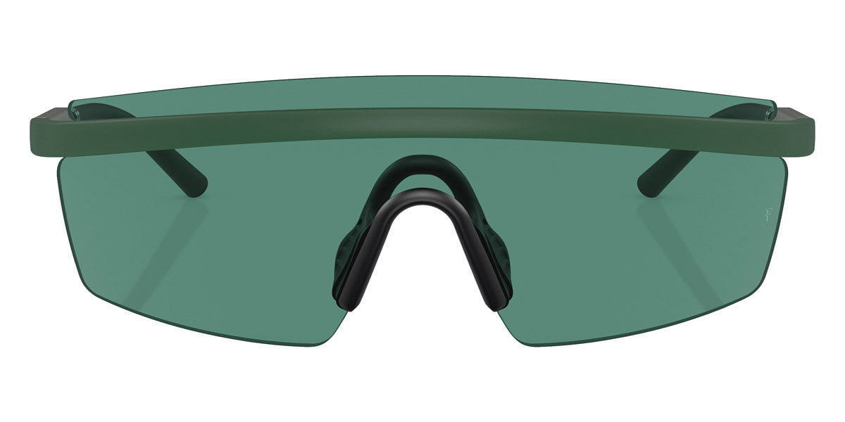 Oliver Peoples® R-4 OV5556S 700471 35 Sunglasses - Semi-Matte Ryegrass/Ryegrass and Silver / Forest