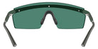 Oliver Peoples® R-4 OV5556S 700471 35 Sunglasses - Semi-Matte Ryegrass/Ryegrass and Silver / Forest