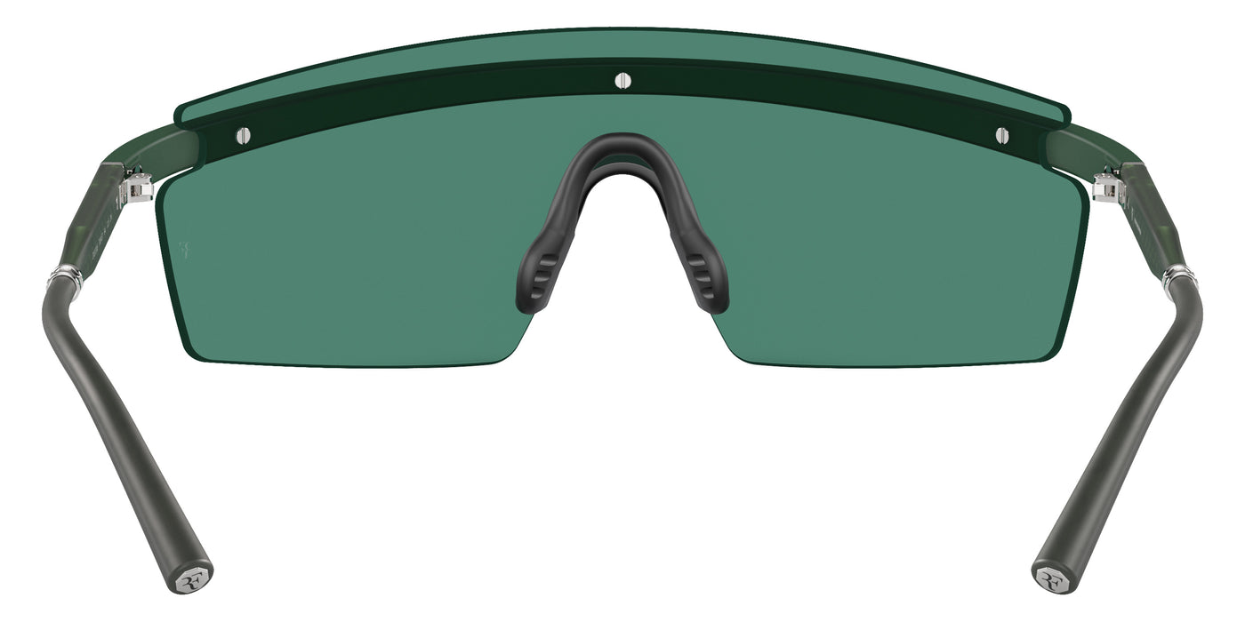 Oliver Peoples® R-4 OV5556S 700471 35 Sunglasses - Semi-Matte Ryegrass/Ryegrass and Silver / Forest