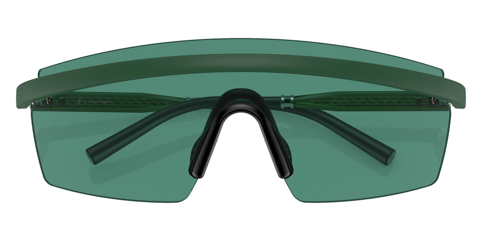 Oliver Peoples® R-4 OV5556S 700471 35 Sunglasses - Semi-Matte Ryegrass/Ryegrass and Silver / Forest