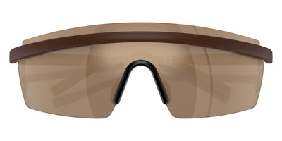 Oliver Peoples® R-4 OV5556S 70055A 35 Sunglasses - Semi-Matte Umber/Cortado Gold / Desert Flash Mirrored