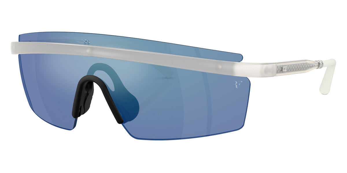 Oliver Peoples® R-4 OV5556S 700755 35 Sunglasses - Warm White/Crystal/Silver / Marine Mirrored