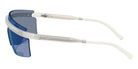Oliver Peoples® R-4 OV5556S 700755 35 Sunglasses - Warm White/Crystal/Silver / Marine Mirrored