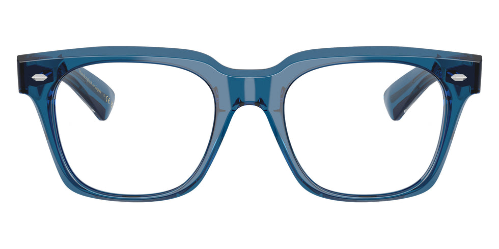 Oliver Peoples® Alfrey 18k OV5570U 1793 51 Eyeglasses - Translucent Blue