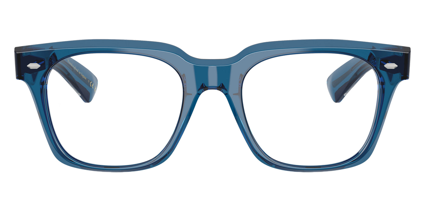 Oliver Peoples® Alfrey 18k OV5570U 1793 51 Eyeglasses - Translucent Blue
