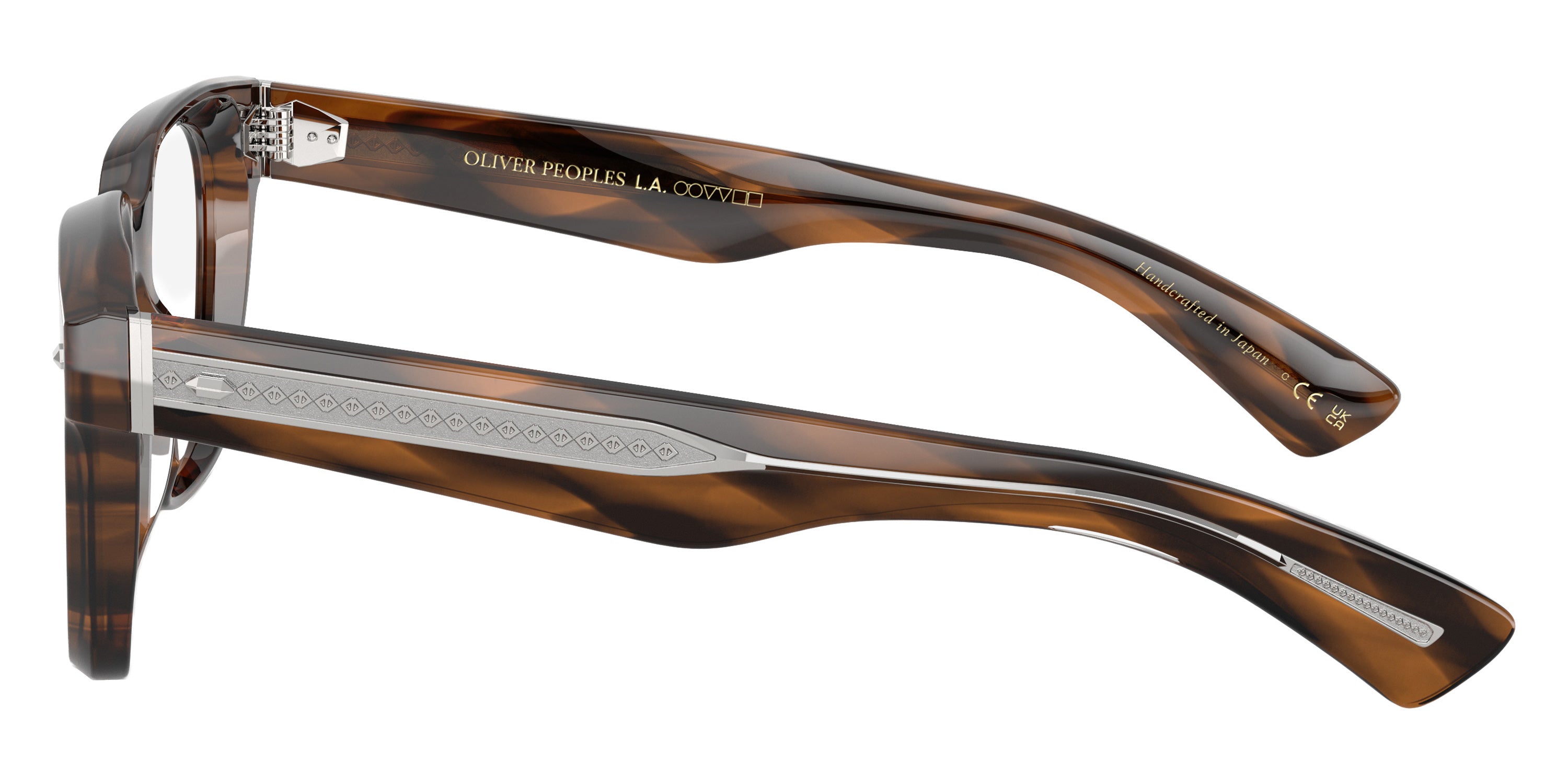 Oliver Peoples® Alfrey 18k Rectangle Eyeglasses - Eurooptica