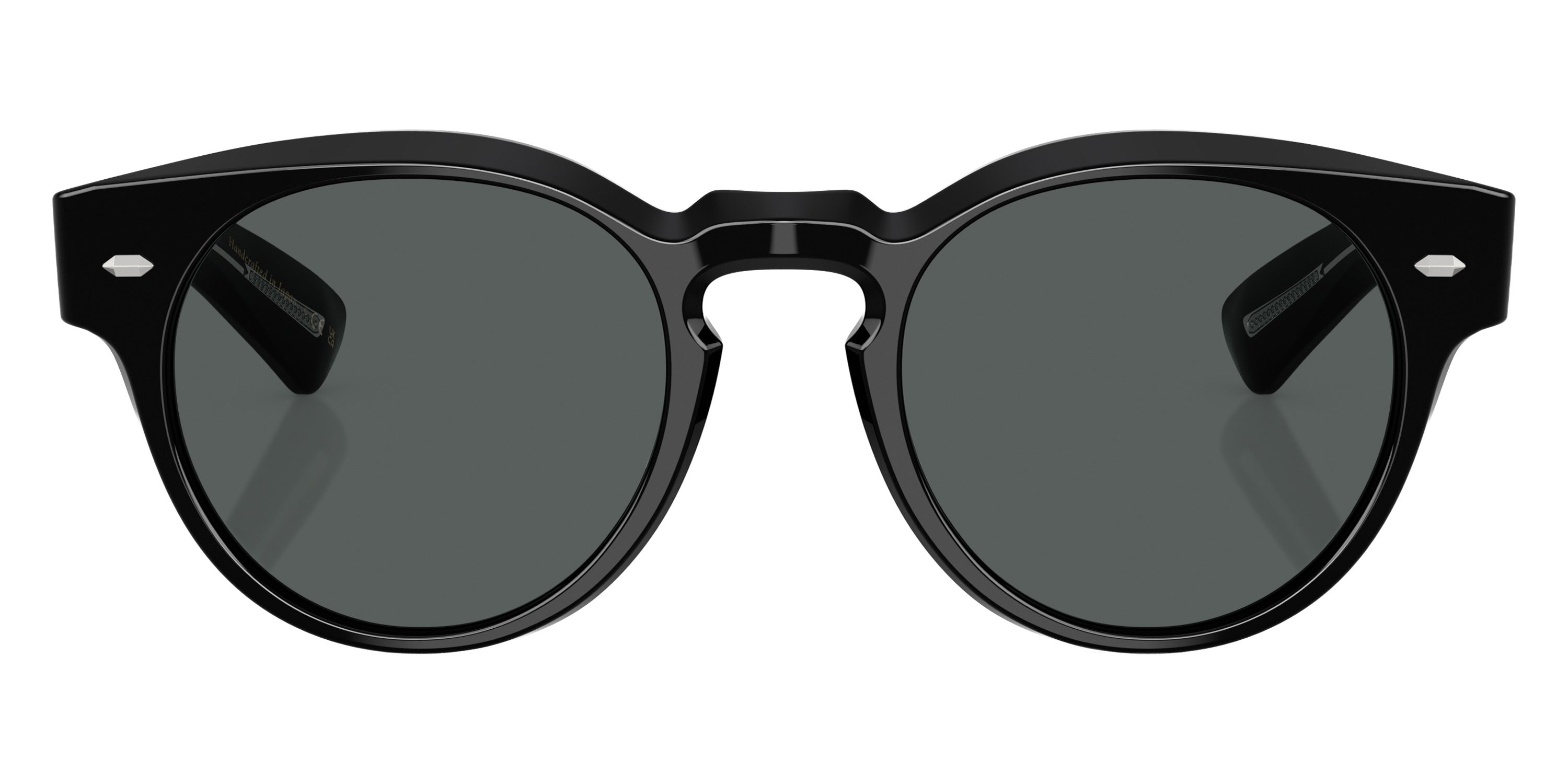 Oliver Peoples® Hayton 18k OV5571SU 1731P2 49 Sunglasses - Pure Black / Midnight Express Polarized