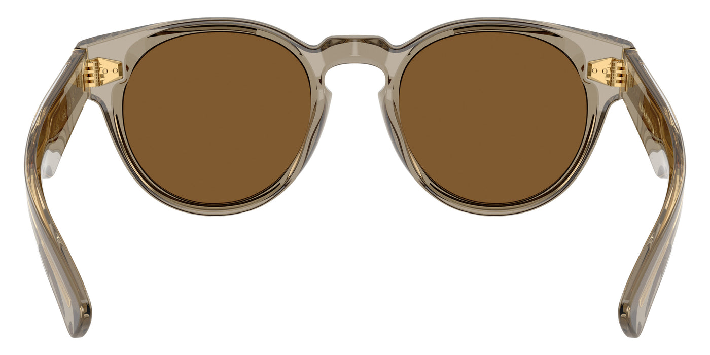 Oliver Peoples® Hayton 18k OV5571SU 1745G8 49 Sunglasses - Sencha / Cognac Mirrored