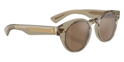 Oliver Peoples® Hayton 18k OV5571SU 1745G8 49 Sunglasses - Sencha / Cognac Mirrored