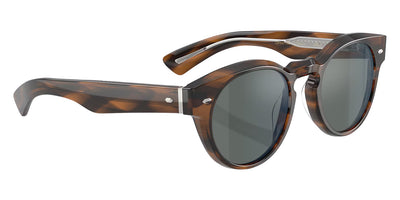 Oliver Peoples® Hayton 18k OV5571SU 1794W5 49 Sunglasses - Barchan / Regal Blue