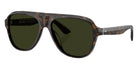 Oliver Peoples® OV5581SU Pilot OV5581SU 1747P1 57 Sunglasses - Walnut Tortoise/G-15 Polarized 1747P1