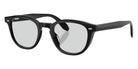 Oliver Peoples® OV5586U Round OV5586U 1731 46 Eyeglasses - Black/Demo Lens Silver Mist 1731