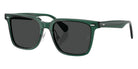 Oliver Peoples® OV5592S Rectangle OV5592S 176387 52 Sunglasses - Translucent Dark Teal/Dark Slate 176387