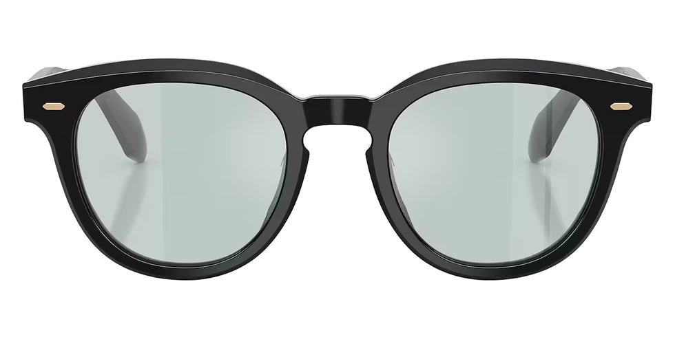 Oliver Peoples® N.05 Gold Leaf OV5595U 1731 48 Sunglasses - Black / Demo Lens Sea Mist
