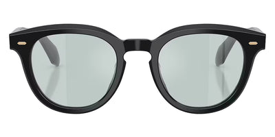 Oliver Peoples® N.05 Gold Leaf OV5595U 1731 48 Sunglasses - Black / Demo Lens Sea Mist