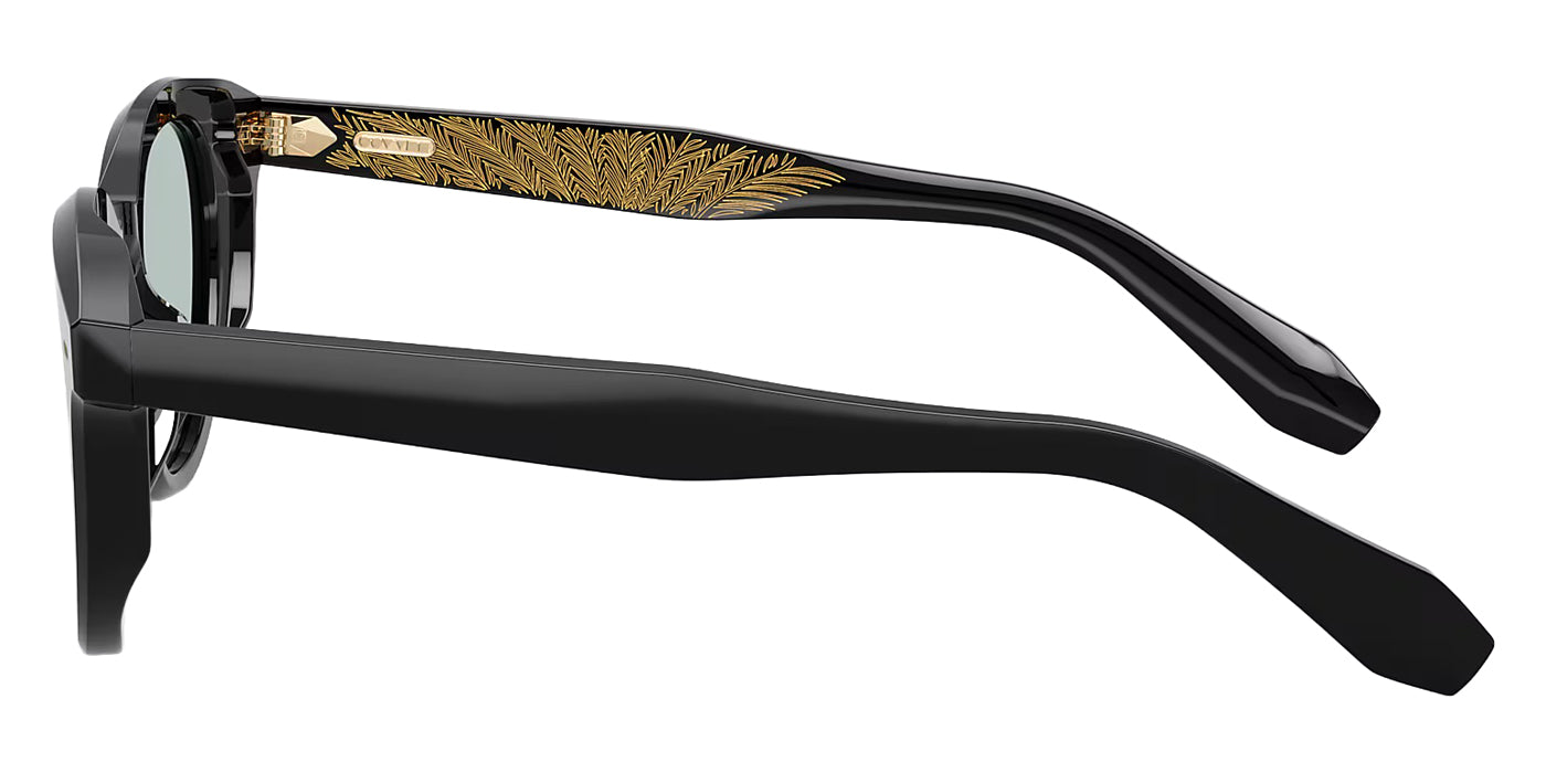 Oliver Peoples® N.05 Gold Leaf OV5595U 1731 48 Sunglasses - Black / Demo Lens Sea Mist