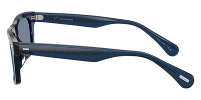 Oliver Peoples® R-16 OV5596SU 178755 55 Sunglasses - Blue Ash / Marine Flash Mirrored