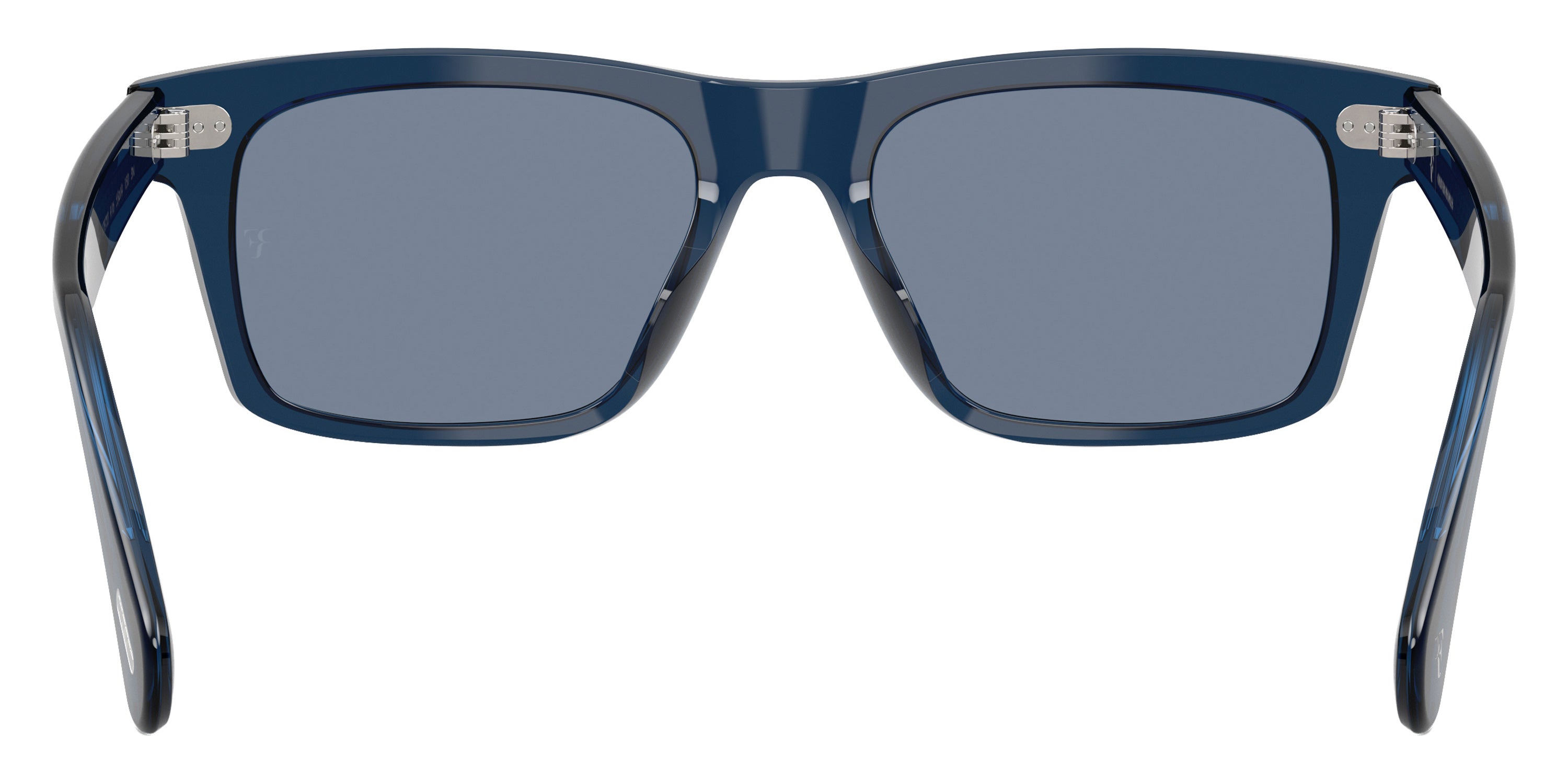 Oliver Peoples® R-16 OV5596SU 178755 55 Sunglasses - Blue Ash / Marine Flash Mirrored