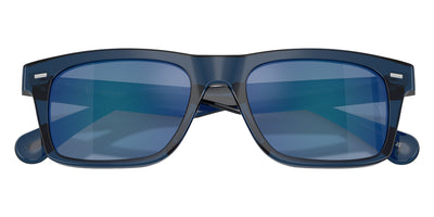 Oliver Peoples® R-16 OV5596SU 178755 55 Sunglasses - Blue Ash / Marine Flash Mirrored