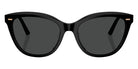 Oliver Peoples® Mrs. Federer OV5597SU 100587 55 Sunglasses - Black / Dark Slate