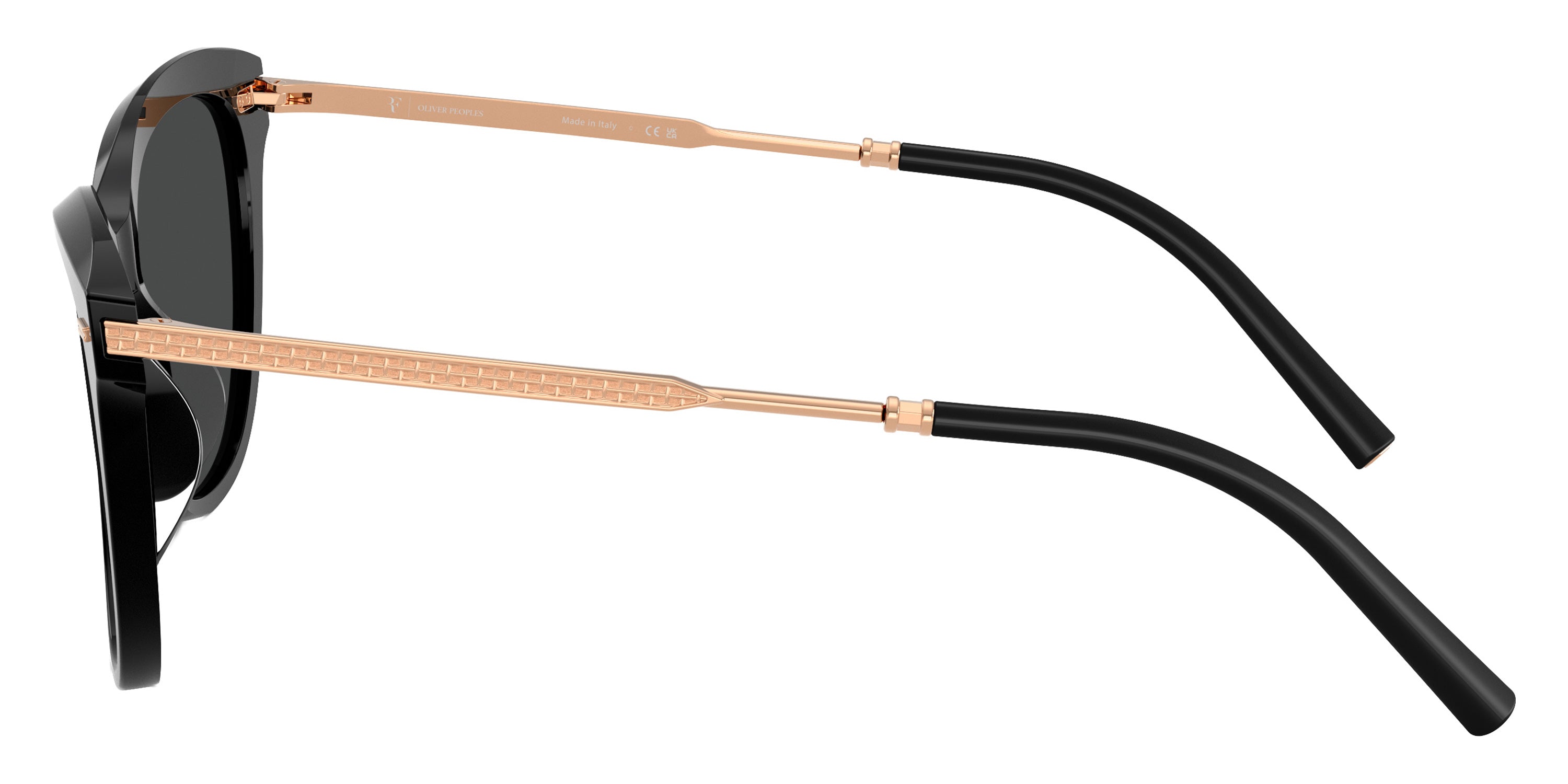 Oliver Peoples® Mrs. Federer OV5597SU 100587 55 Sunglasses - Black / Dark Slate