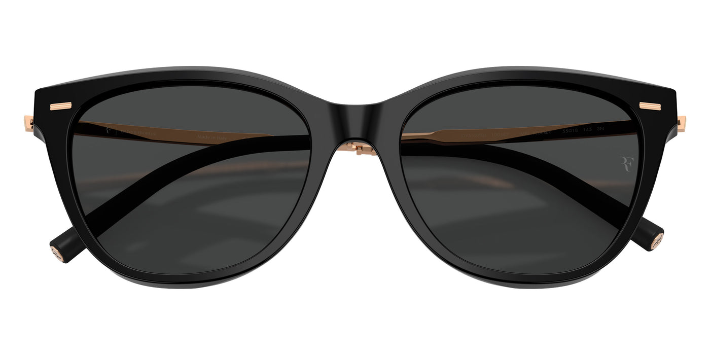 Oliver Peoples® Mrs. Federer OV5597SU 100587 55 Sunglasses - Black / Dark Slate